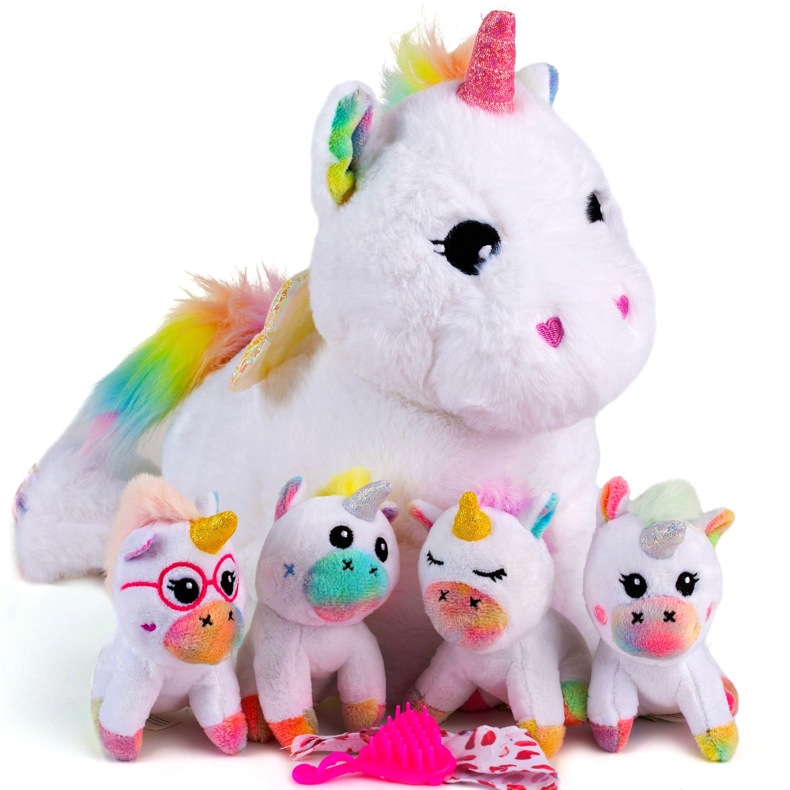 Rainbow unicorn stuffed animal shop