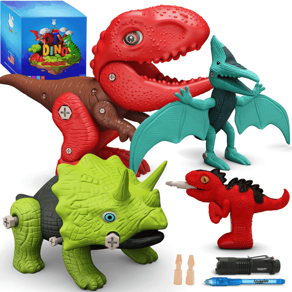 Pomkinz STEM Dinosaur Toys
